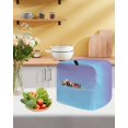 thumbnail image 5 of Ombre Blue Purple Stand Mixer Dust Cover with Storage Pocket & Handles, Colorful Painting Fits All Tilt Head & Bowl Lift Kitchen Appliance Cover Organizer Bag Accessories, 6-8 Quart, 5 of 6