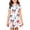 Z17-White, variant on XINPING Summer Dress for Girls 4th Of July American Flag Printed Dresses Casual A-Line Short Sleeve Cute Tank Dresses Fashion Independence Day Round-Neck 4-13 Years