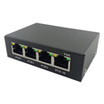 thumbnail image 1 of 4 Ports Full Gigabit PoE Extender/Repeater 100/1000M Network Switch Extender for Poe Switch NVR IP Camera AP,1 x PoE Extender,Black, 1 of 6