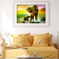 thumbnail image 3 of Cuadros Decorativos Elefante 5D DIY Diamond Painting Kits Resina Full Round Home Wall Ar Likrtyny embutido en tela, 3 of 9
