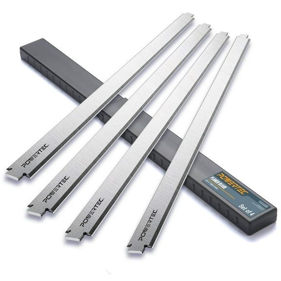 POWERTEC 13 Inch Planer Blades for Ryobi AP1301 Planer, Replacement for AC8630 Planer Knives, Set of 4 (12826DD)