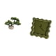 thumbnail image 5 of Colección De Bonsáis Artificiales, Plantas Artificiales, Centros De Mesa, Reloj De Pared Cuadrado, Decoración, Regalos, Adorno Silencioso, Reloj Colgante Para Baño, Cocina Rústica, Estudio, 5 of 8