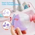 thumbnail image 2 of Lavabo de juguete lalalark con cambio de color y agua corriente para niños pequeños, 2 of 9