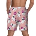 thumbnail image 4 of Daiia Bulldog Mens Swim Trunks Swim Shorts Quick Dry Swim Shorts with Mesh Lining Pockets-Medium, 4 of 9