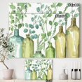thumbnail image 3 of Designart - Mixed Botanical Green Leaves I0 - Cottage Premium Canvas Wall Art, 3 of 3
