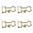 thumbnail image 3 of Binder Clips, Arc Shaped Metal Paper Clips with Strong Clamping Force and Cute Shaped Handles, for Office School Home Use Organizer Box Packaging, 3 of 7