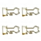 thumbnail image 4 of Clips De Carpeta De Papel De De Milano Dorados, Clip De Almacenamiento De Archivos De Oficina De Larga En Caja De Metal, 15 UDS., 4 of 7