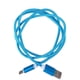 thumbnail image 2 of 1M USB Type-C Cable Nylon Braided Quick Charger Fast Data Sync and Charging Cable for iPhone 6 (Blue), 2 of 3