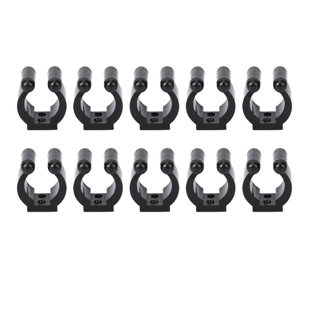 Winnereco 10pcs Fishing Rod Storage Clips Portable Club Pole Rack