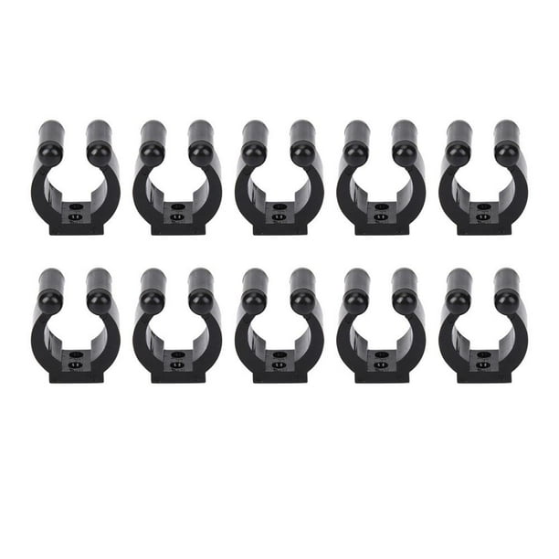 Winnereco 10pcs Fishing Rod Storage Clips Portable Club Pole Rack