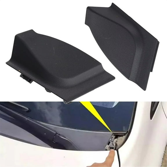 Furulu 1Pair Car Front Windshield Side Spoiler Cover Cap For Toyota Corolla 2020-2024