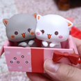 thumbnail image 5 of Caja ciega de juguetes Kawaii Mitao Cat, linda caja misteriosa de la suerte con forma de gato, figuras de acción de anime, figuras de animales, modelos de adornos, regalo de cumpleaños, 5 of 5
