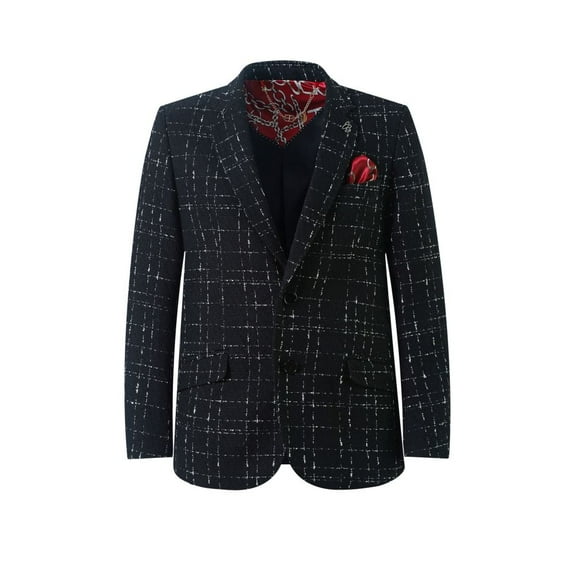 Elie Balleh Boy's Black Blazer Jacket Sport Coat