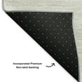 thumbnail image 3 of Addison Rugs Mayfield Washable Transitional Circles Black Rectangle Rug, 5' x 7'6", 3 of 6