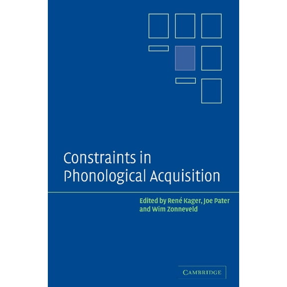 Constraints in Phonological Acquisition, (Hardcover)