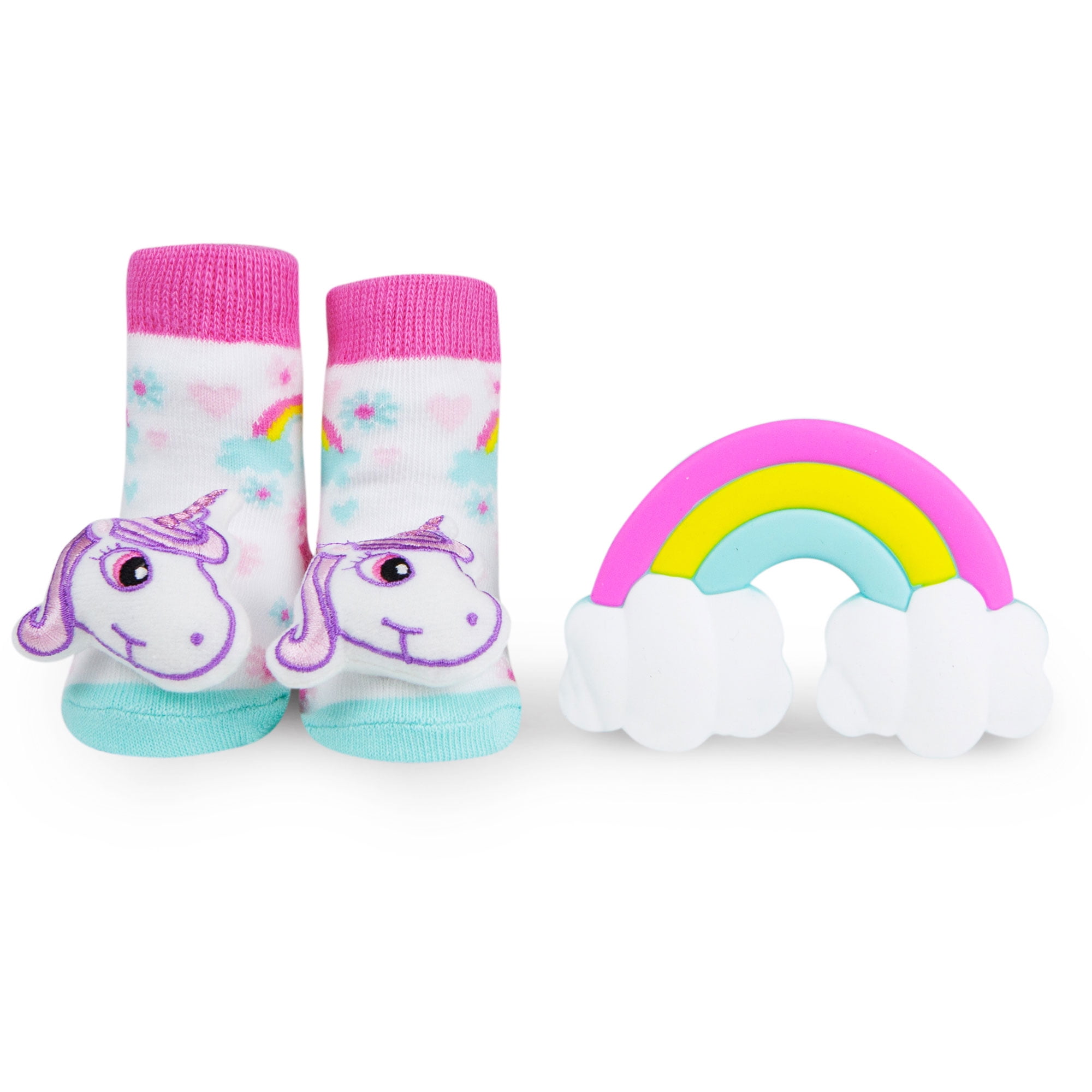 unicorn baby rattle