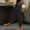 🔥 Black, variant on Sentmoon Linen Pants Women Petite Solid Color Elastic Waist Women's Clothing Oversized Relaxed Fit Summer Wide Leg Lounge Pants for Women with Pocket Beach for Working Out and Gym