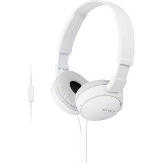 Mikホワイトxs Sony MDR-ZX100/WHI - ZX Series - headphones - full size - wired