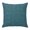 Blue, Teal, Seafoam, Turquoise, variant on Throw Pillow Covers 18x18 Inch, Brown Decorative Pillow Cases for Couch Sofa Bed, Farmhouse Vintage Chocolate Solid Color Cotton Linen Square Home Decor Pillowcases with Hidden Zipper