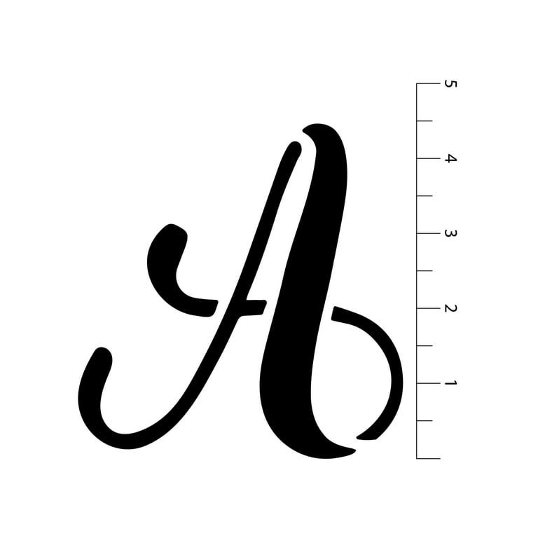 Alphabet Monogram Stencils by Craft Smart® - 12 alphabet-monogram-stencils-by-craft-smart-12-x-12-64-designs-walmart-com
