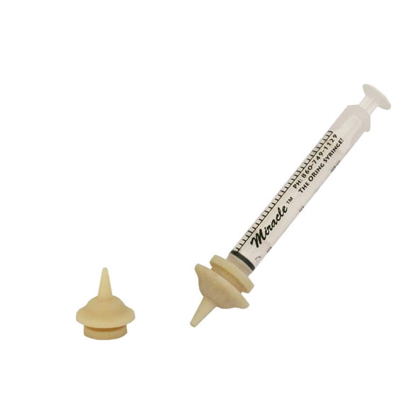 Nipple THE MIRACLE NIPPLE Mini para animales recién nacidos con jeringa