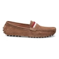 thumbnail image 6 of Members Only Men's Suede Leather Driving Shoes - Tan , 12, 6 of 6