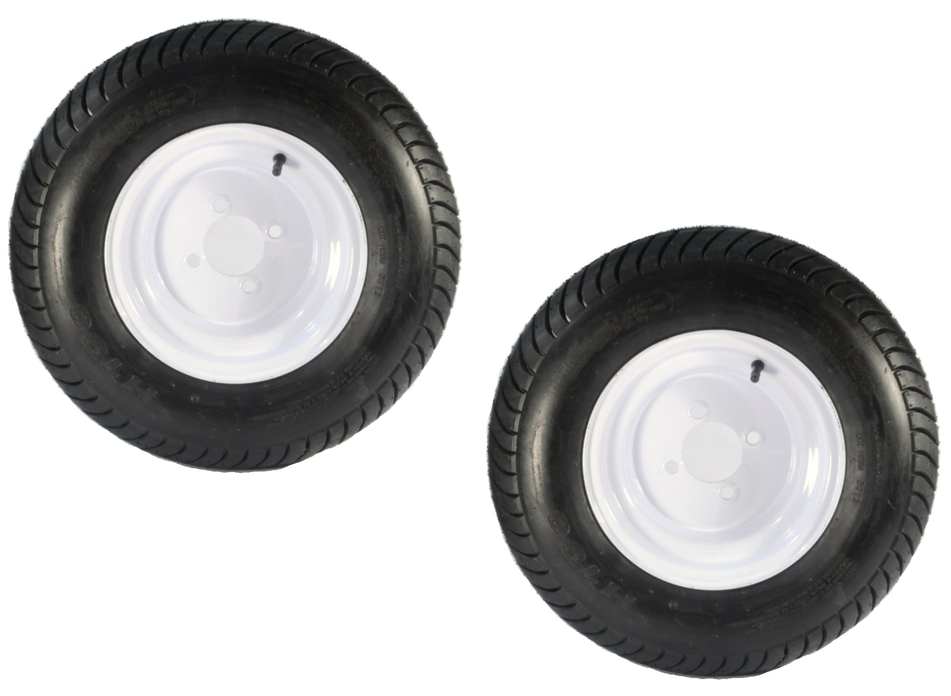 Trailer Tire Rim 20.5 X 8 X 10 205/65-10 20.5X8.0-10 4 Lug Wheel White LRB 4PR Trailer Tire Rim 20.5 X 8 X 10 205/65-10 20.5X8.0-10 4 Lug Wheel White LRB 4PR