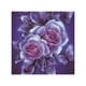 thumbnail image 1 of Kits de pintura de diamante rosa flor decoración de pared de diamante completo bordado punto de cruz artesanía, púrpura Kearding HA5459-04B, 1 of 6