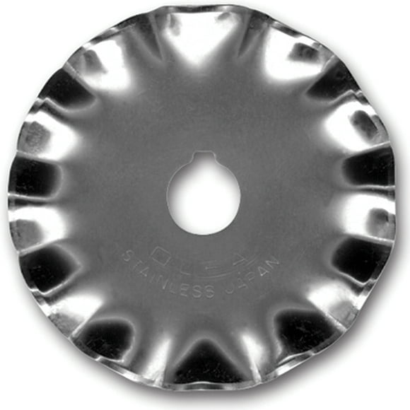 Rotary Blade Refill-45mm Scallop 1/Pkg