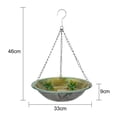 thumbnail image 3 of Comedero de metal de hierro para exteriores, multifuncional, para patio, jardín, comedero colgante, 3 of 7