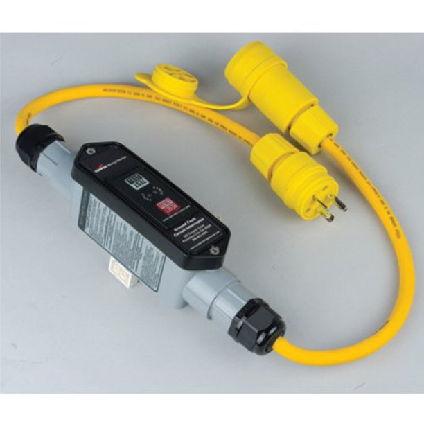 Cooper Wiring Devices GFI12M255 GFCI PORT 6'12/3 CRD WT P&C 20A 120V