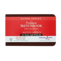 Stillman & Birn Alpha Series Premium Soft-Cover Sketchbook, Landscape, 5.5 in x 3.5 in