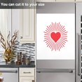 thumbnail image 6 of IAUYY Magnetic decorative sticker - 23x26 Inch PVC Refrigerator Decorative Cover, Removable DIY Art for Kitchen Appliances Radiate Light, 6 of 6