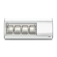 thumbnail image 5 of 46 in. Glass Sushi Countertop Display Refrigerator with 4 Stainless Steel Trays in White (KM-SR46-WH), 5 of 9
