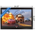 thumbnail image 3 of Disney Pixar Cars 2 - Action Trio Wall Poster, 14.725" x 22.375", Framed, 3 of 5