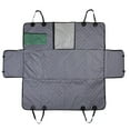 thumbnail image 4 of Pet Car Back Seat Covers Scratch Car Rear Back Dog Carrier 54x58inch with Mesh Viewing Window, 4 of 9