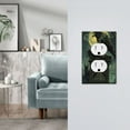 thumbnail image 5 of KLL MoonNight Sky Crow Pattern Electrical Outlet Covers, 3" x 5" 1 Pack Electric Receptacle Plug Covers for Decorator Receptacle Outlet & Switch-Style S, 5 of 6