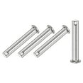 thumbnail image 1 of Uxcell 4-Pack Pasadores de Clevis de un Solo Agujero, M8 x 50mm Pasadores de Clevis de Acero Inoxidable con Cabeza Plana, Pasador de Hinge Reutilizable, 1 of 6