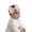 Blush Pink, variant on Organza Cloud Bow Baby Headband for Baby Girls - 1 Pack - Summer Crystal