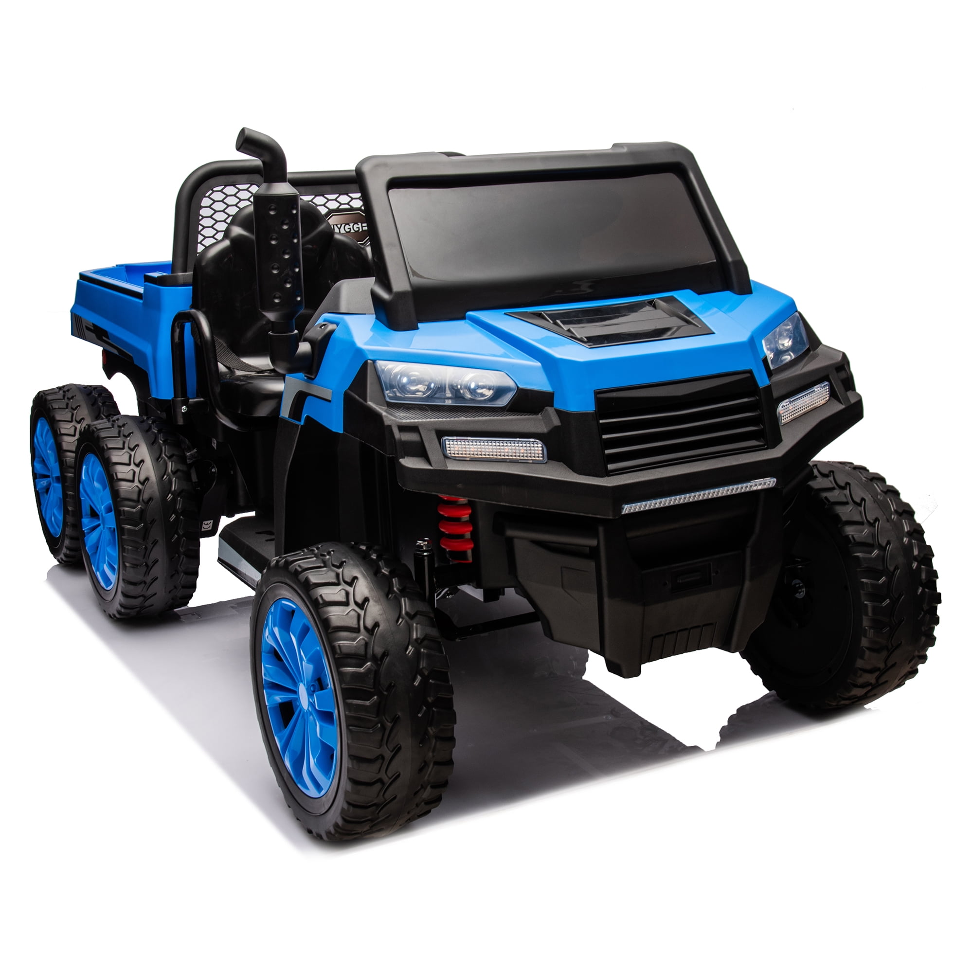 CIPACHO 24V Kids Ride On Dump Truck Car with Remote Control, Electric UTV Vehicles with Electric Dump Bed, 4WD Power 6 Wheels Ride On Toys for Boys Girls, Blue CIPACHO 24V Kids Ride On Dump Truck Car with Remote Control, Electric UTV Vehicles with Electric Dump Bed, 4WD Power 6 Wheels Ride On Toys for Boys Girls, Blue