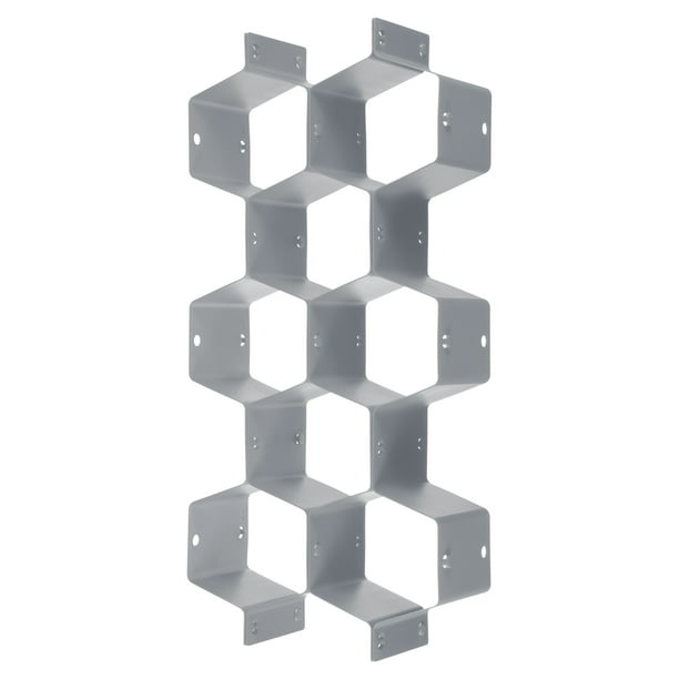 Uxcell 16 Pcs Separador de Cajón Plástico Ajustable Organizador para Ropa Interior Cinturón Bufanda Calcetines, Gris