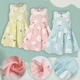 thumbnail image 3 of TAGOLD Girls Summer Dress,Summer Toddler Baby Girls Sleeveless Dress Graphic Print Children's Clothing, 3 of 6