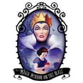 thumbnail image 2 of Womens Snow White and the Seven Dwarfs The Evil Queen Mirror on the Wall T Shirt, 2 of 4
