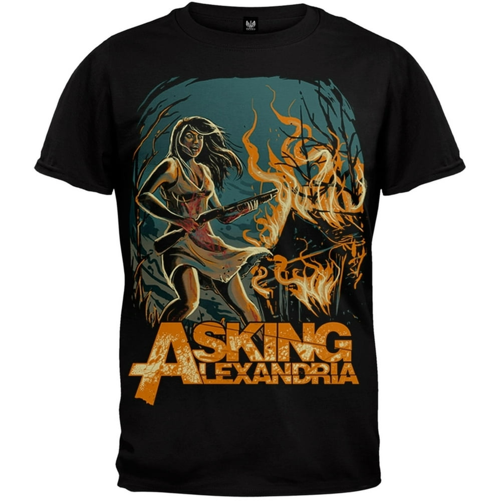 asking alexandria robot shirt