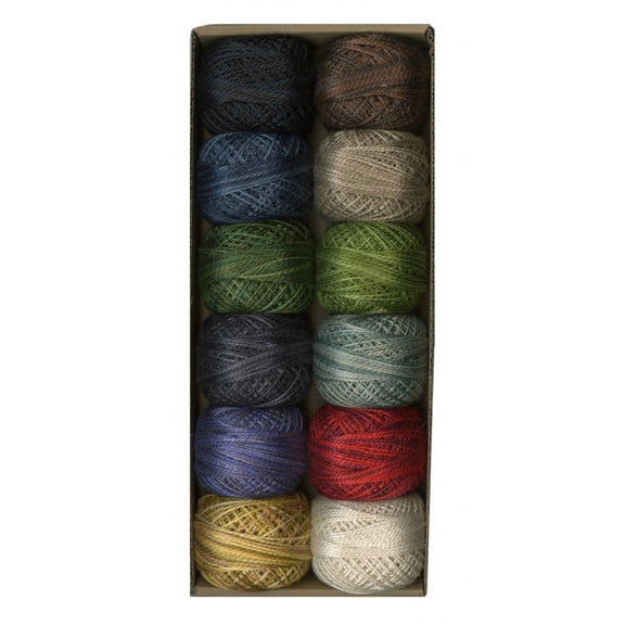 Valdani Pearl Cotton Ball Size 8 109yd Essentials Collection Set 1