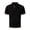 Black, variant on Men's Ice Silk Shorts Sleeve T-Shirt Cooling Mesh Buckle V-Neck Tee Breathable Button Lightweight Summer Casual Tops for Golf Travel Outdoor Black 3XL