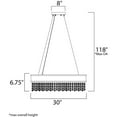 thumbnail image 2 of Maxim Lighting - LED Pendant - Single Pendant - Mystic-66W 22 LED Pendant in, 2 of 6