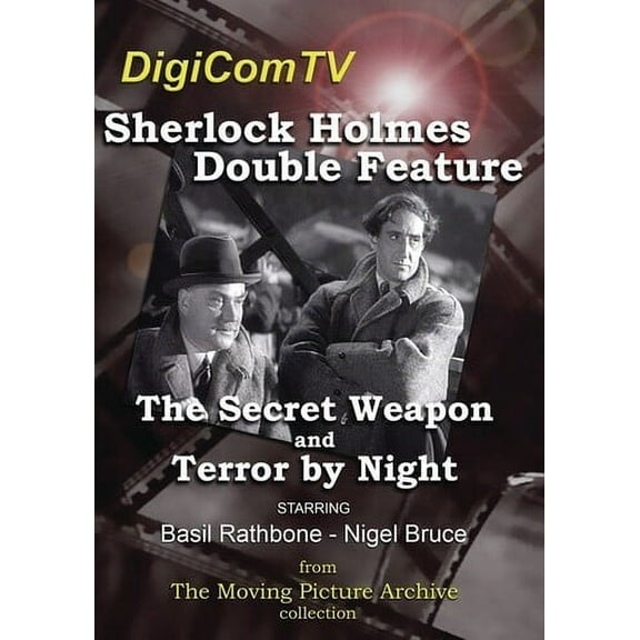 Sherlock Holmes Double Feature: The Secret Weapon/Terror By Night (DVD), Digicomtv, Mystery & Suspense