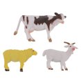 thumbnail image 2 of 3pcs Réaliste Belle Sculpture Créative Simulée Modèle Animal Imité, 2 of 6