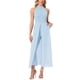 thumbnail image 2 of INSPIRAR CHIC Estilo Mono Elegante para Mujer con Cuello Halter Sin Mangas Mono Formal de Pierna Ancha XL Azul Claro, 2 of 6
